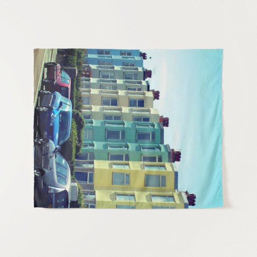 Leben am Meer Wandteppich (Vorderseite (Horizontal))