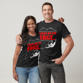 Leben am Rande des Kletterbergs T-Shirt (Unisex)