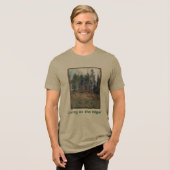 Leben am Rande des T - Shirt (Vorderseite voll)