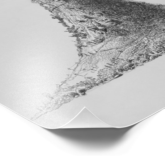 Leben am Rande Fotodruck (Ecke)