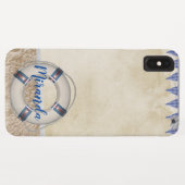 Leben am Sand Case-Mate iPhone Hülle (Rückseite (Horizontal))