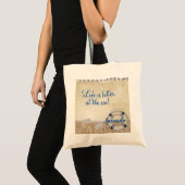 Leben am Sand Tragetasche (Vorderseite (Produkt))