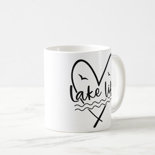 Leben am See Kaffeetasse (VorderseiteRechts)