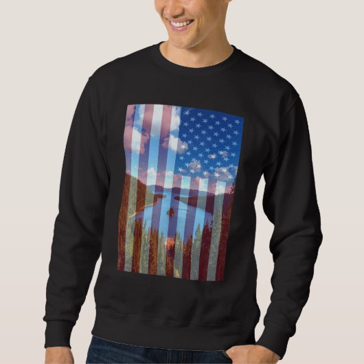 Leben am See Sweatshirt (Vorderseite)