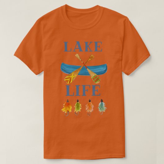 Leben am See T-Shirt (Design vorne)