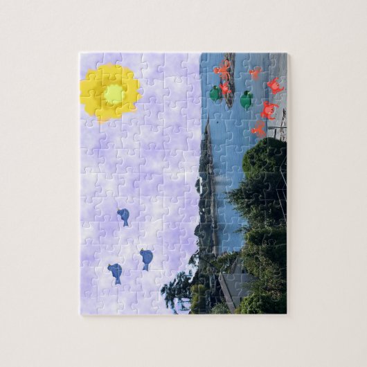 Leben am Strand Jigsaw Puzzle (Vertikal)