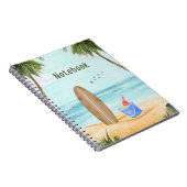 Leben am Strand Notizblock (Rechte Seite)