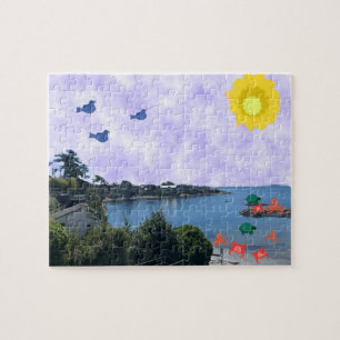 Leben am Strand Puzzle