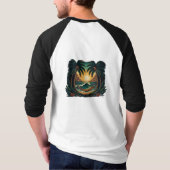 Leben am Strand T-Shirt (Rückseite)