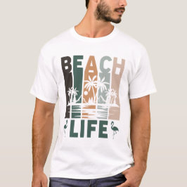 Leben am Strand T-Shirt