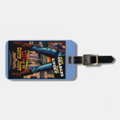 Leben an der Coffin-Verbindung mit Gepäckanhänger. Gepäckanhänger (Vorderseite horizontal)