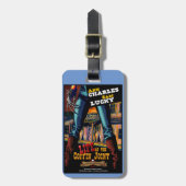 Leben an der Coffin-Verbindung mit Gepäckanhänger. Gepäckanhänger (Vorderseite vertikal)