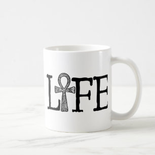 Leben Ankh Kaffeetasse