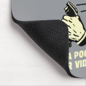 Leben: Armer Ersatz für Videospiele Mousepad (Ecke)