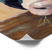 Leben auf dem Bauernhof - Die Kuh schütteln Poster (Ecke)