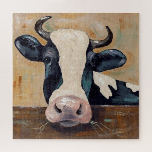 Leben auf dem Bauernhof - Die Kuh schütteln Puzzle