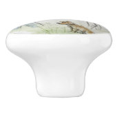 Leben auf dem Bauernhof Keramikknauf (Seitenansicht)