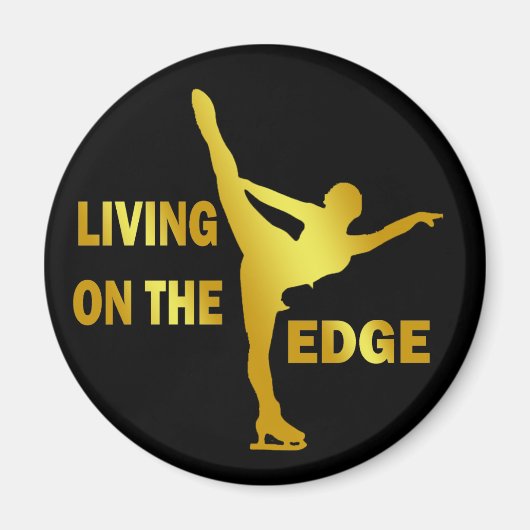 LEBEN AUF DEM EDGE MAGNET (Vorne)