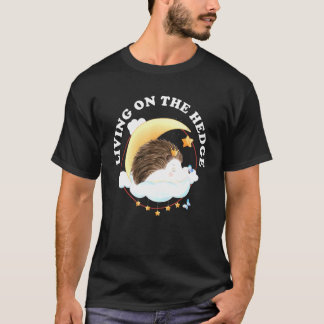 Leben auf dem Hedge Forest Animal Sleeping Hedgeho T-Shirt