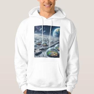 Leben auf dem Mond Sweatshirt