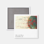Leben auf dem Planeten Magnet (Vorderseite/Rückseite)