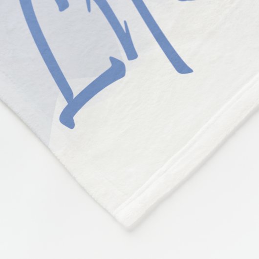 Leben auf dem Rand Fleecedecke (Ecke)