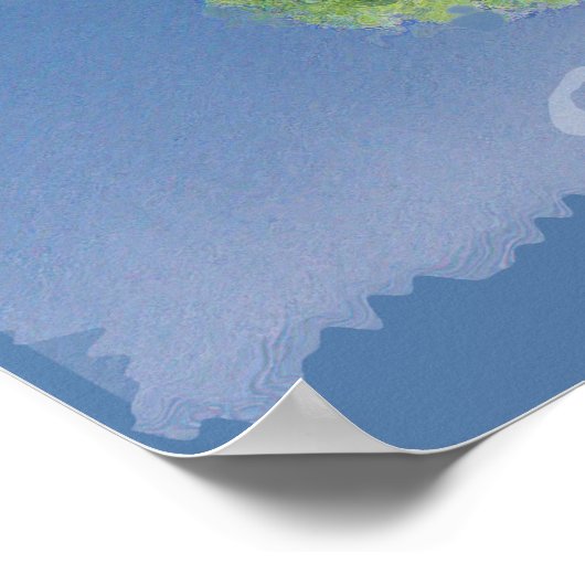 LEBEN AUF DER ERDE POSTER (Ecke)