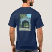 Leben auf der Links Küste T-Shirt (Rückseite)