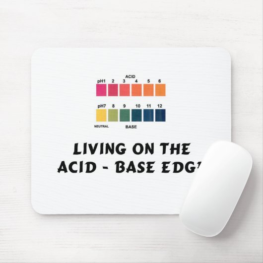 Leben auf der Säure/dem niedrigen Rand Mousepad (Mit Mouse)