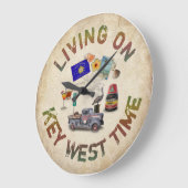 Leben auf der westlichen Schlüsseluhr Große Wanduhr (Winkel)