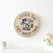 Leben auf der westlichen Schlüsseluhr Große Wanduhr (Zuhause)