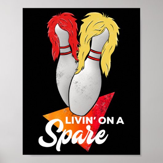 Leben auf einem Bowling-Team Poster (Vorne)
