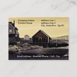 Leben auf einer Gebetskarte Visitenkarte