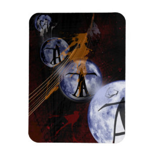 Leben auf Mars 2014 Magnet