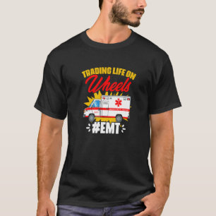Leben auf Rädern Ambul, medizinischer Notarzt T-Shirt