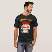 Leben auf Rädern Notarzt Ambu T-Shirt (Vorne ganz)