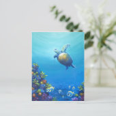 Leben auf See Postkarte (Stehend Vorderseite)