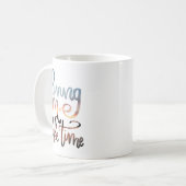 Leben auf See Time Kaffeetasse (Vorderseite Links)