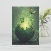 Leben aus den Aschen Einladung (Stehend Vorderseite)