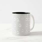 Leben aus Spite mit niedlicher Geister-Tasse Zweifarbige Tasse (VorderseiteRechts)