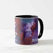 LEBEN BEGINNT AUF VIERZIG KAFFEE TASSE (VorderseiteRechts)