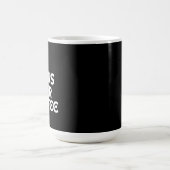 LEBEN BEGINNT NACH KAFFEE KAFFEETASSE (Mittel)