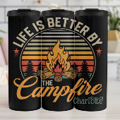 Leben besser: Feuerschein, Frieden im Freien Thermosbecher