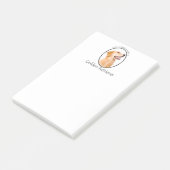 Leben Besser Goldene Post-it-Notizen Post-it Klebezettel (angewinkelt)