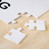 Leben besser mit einem französischen Bulldoten Puzzle (Seite)