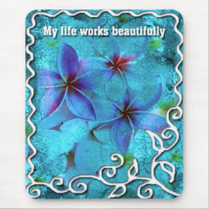 Leben-Bestätigung-Motivierung mousepads