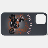 Leben - Bikermädchen Case-Mate iPhone Hülle (Rückseite (Horizontal))