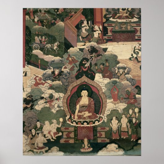 Leben Buddha Sakymuni Poster (Vorne)