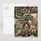 Leben Buddha Sakymuni Postkarte (Vorne/Hinten)