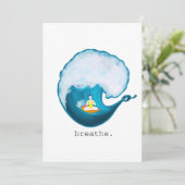 Leben Dankeskarte (Stehend Vorderseite)